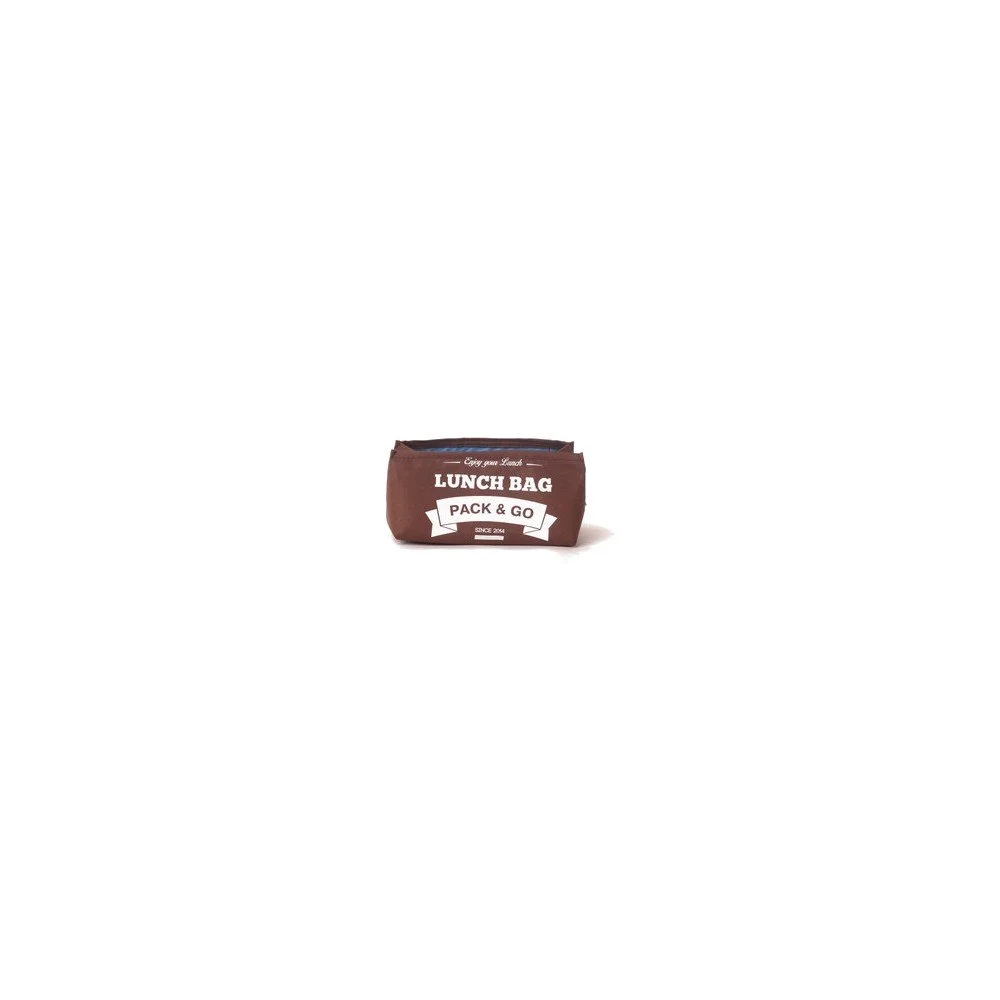 Taška na svačinu Pack & Go Lunch Small Brown v:698308