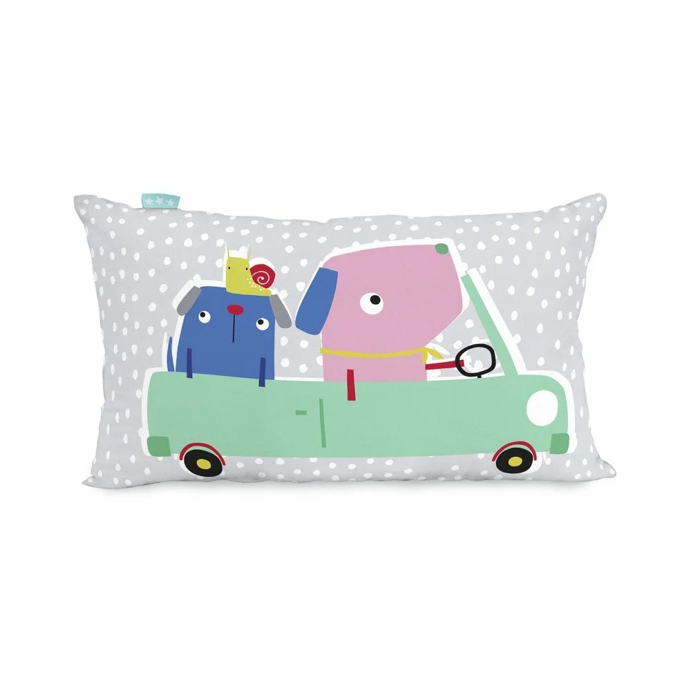 Bavlněný oboustranný povlak na polštář Moshi Moshi Patchwork, 50 x 30 cm v:1169080