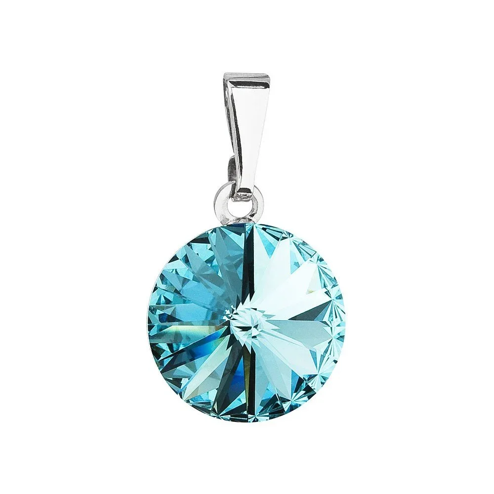 Modrý přívěsek se Swarovski krystalem Je Veux Lallo, 20 mm v:1152216