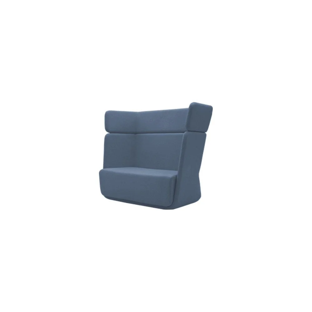 Modré křeslo Softline Basket Vision Blue v:1194508