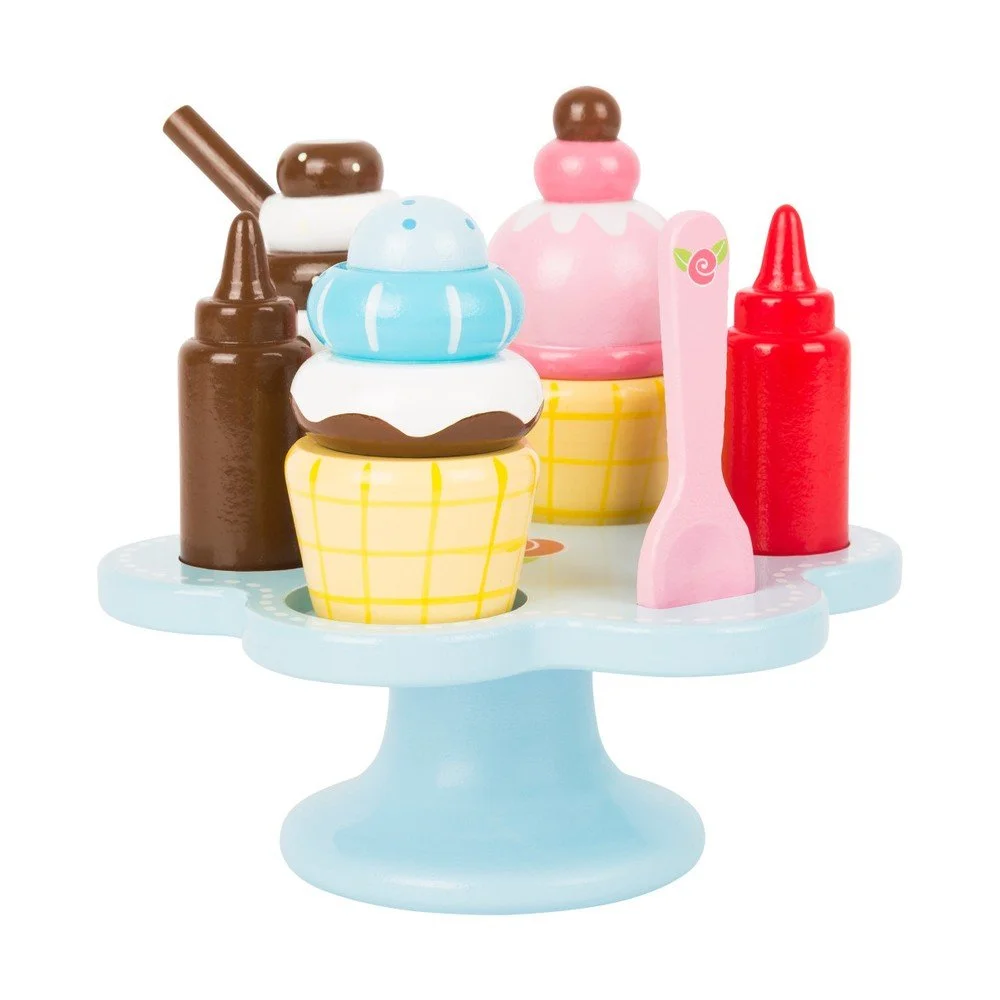 Dětský dřevěný zmrzlinový set Legler Cream Cone v:1277354