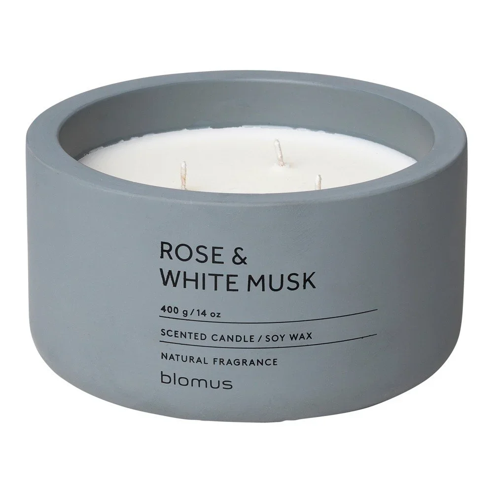 Vonná sojová svíčka doba hoření 25 h Fraga: Rose and White Musk – Blomus v:1359563