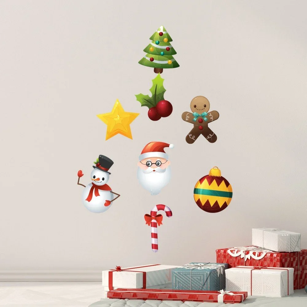 Vánoční samolepky Fanastick Leurs Decorations v:924730