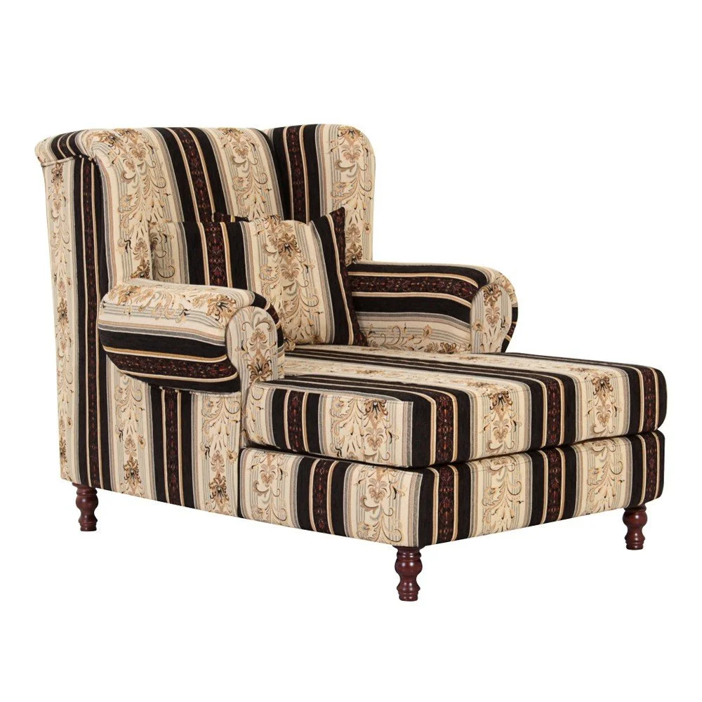 Křeslo ušák Max Winzer Mareille Vintage Black v:1056132