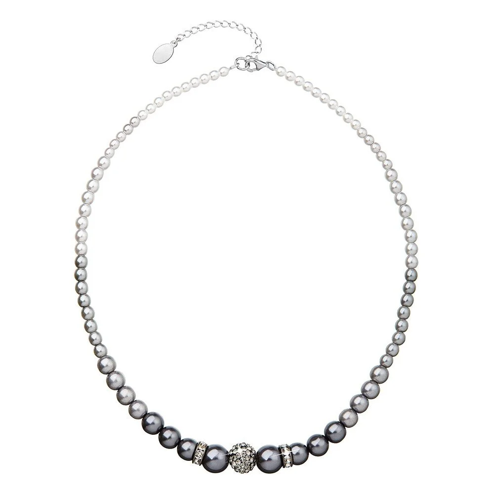 Stříbrný náhrdelník se Swarovski krystaly Je Veux Pearl Lessa v:1152454