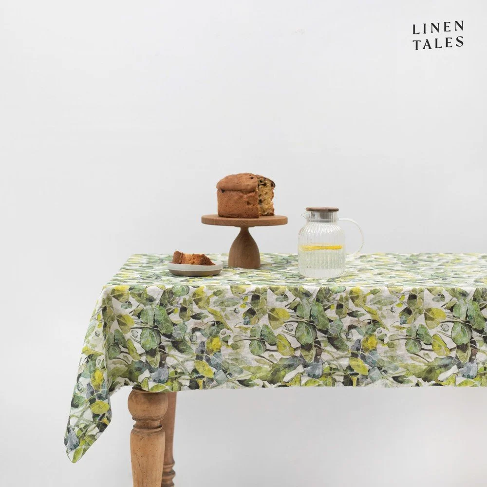Lněný ubrus 140x250 cm Lotus – Linen Tales v:1632054