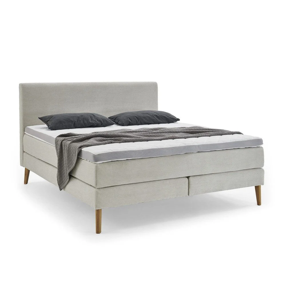 Béžová boxspring postel 160x200 cm Linea – Meise Möbel v:1467726