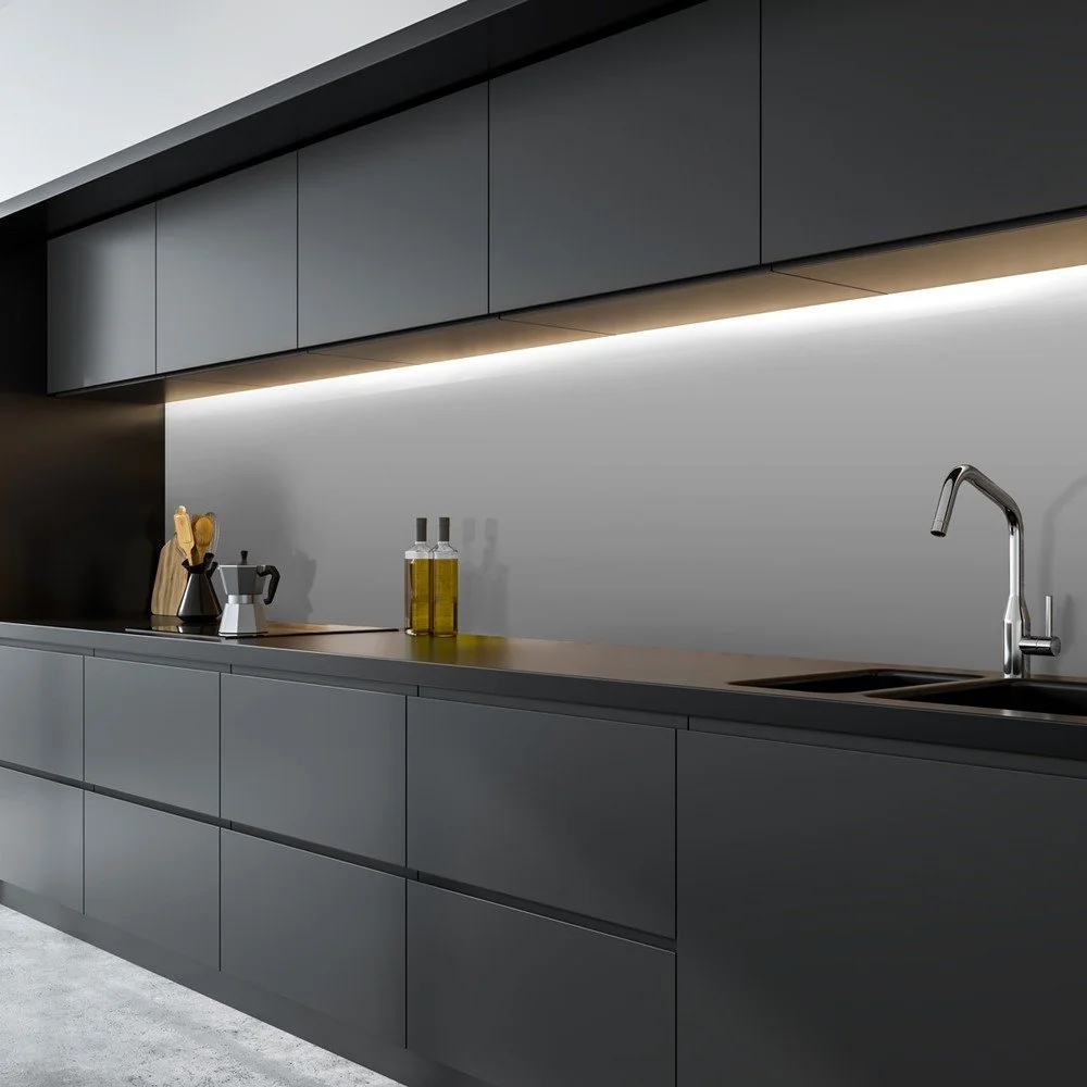 Samolepka na zeď 200x60 cm Light Grey – Ambiance v:1524742