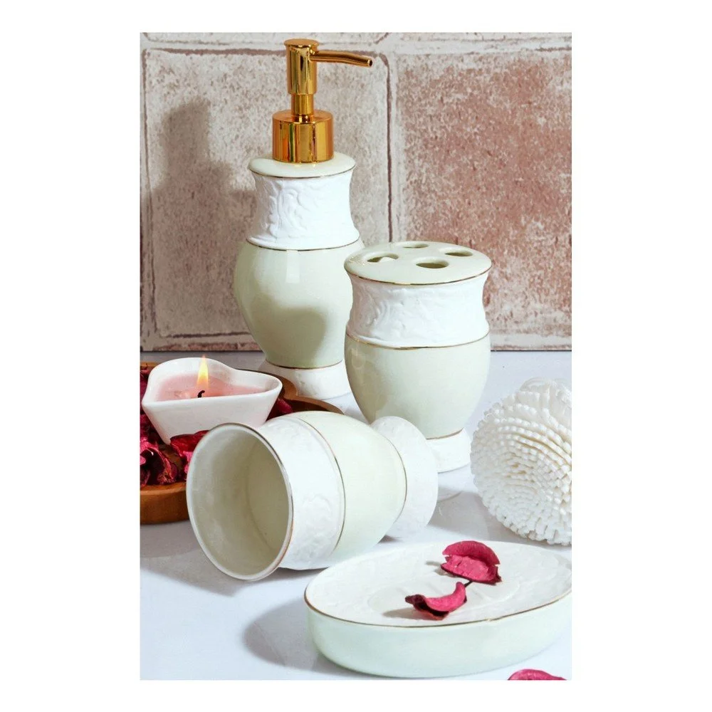 Set zelených koupelnových doplňků Baroque v:1104978